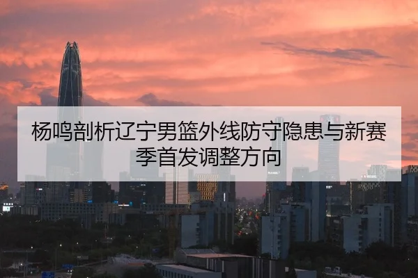 杨鸣剖析辽宁男篮外线防守隐患与新赛季首发调整方向